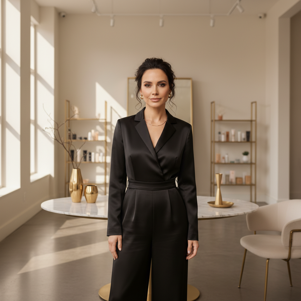 Porträt von Marie Schneider, Stylistin und Make-up Artist im Friseursalon Haarwerk in Hamburg